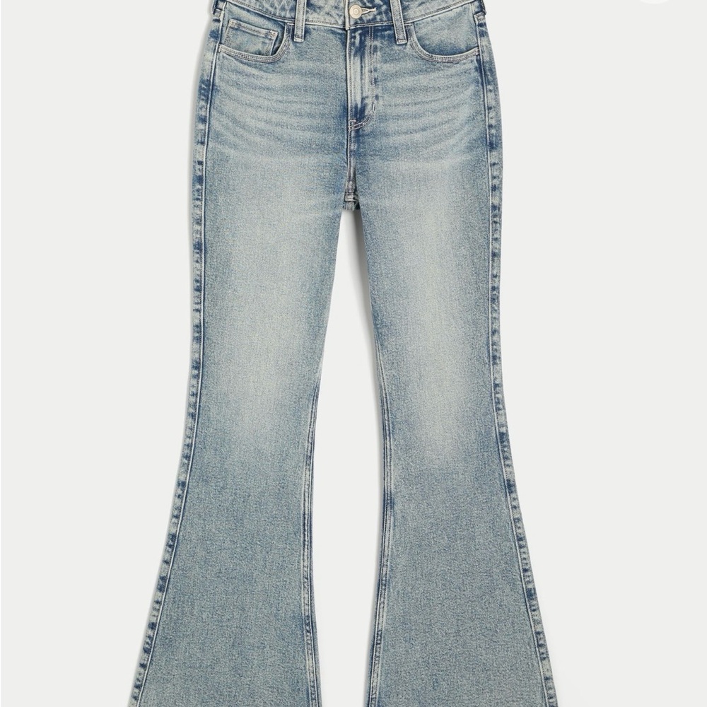 Hollister Light Blue Flare Jeans